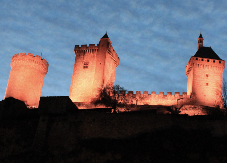 Visites nocturnes au château de Foix